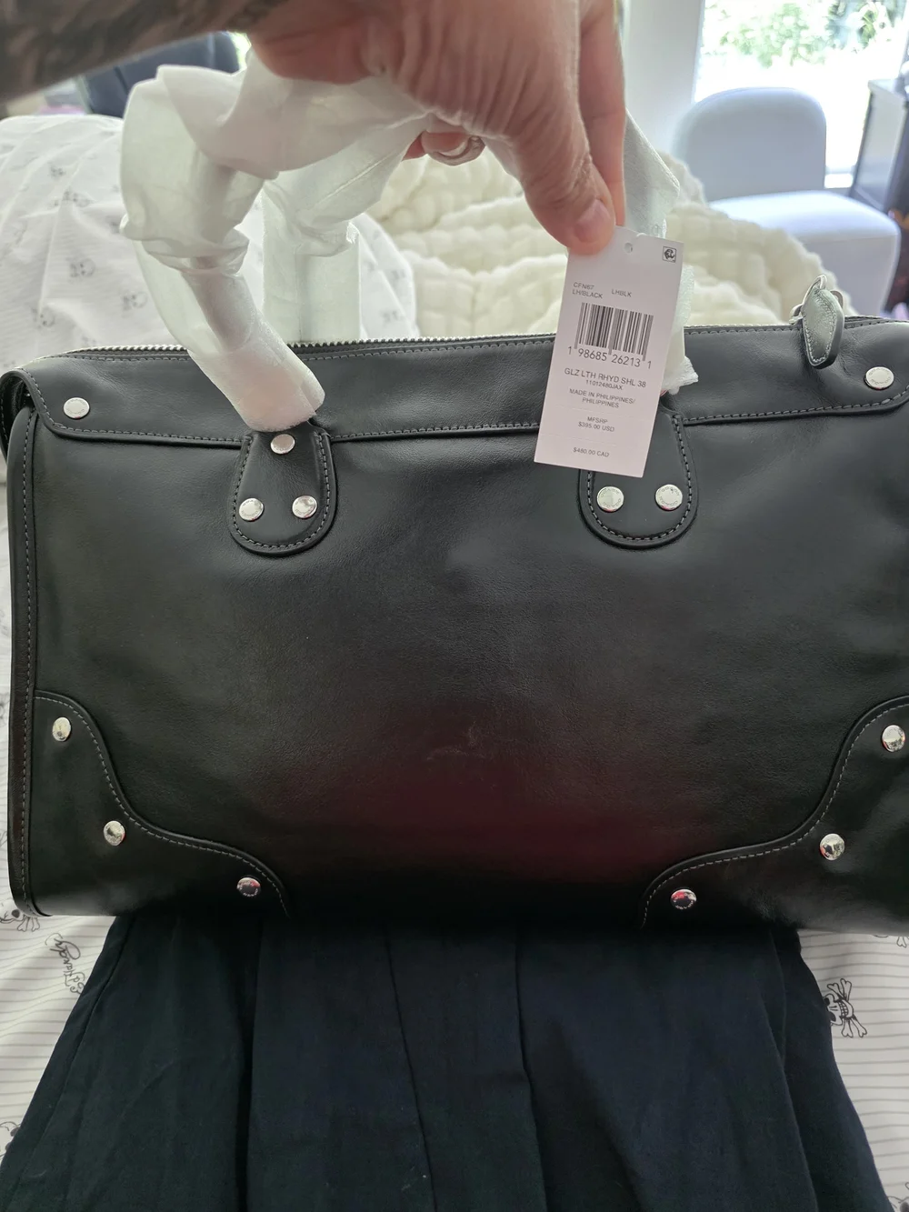 Coach Rhyder Satchel 38 with Silver Hardware